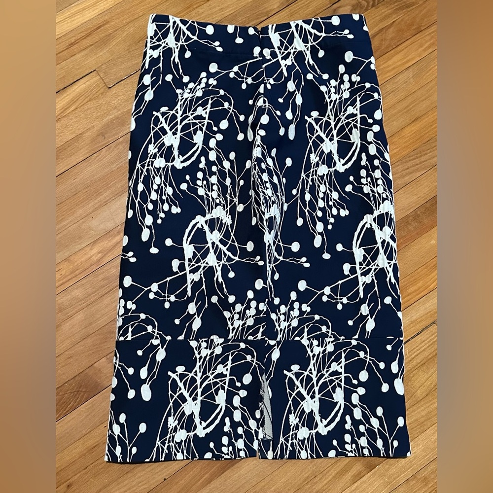 Zero + Maria Cornejo abstract skirt